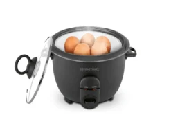 2-in-1 Reiskocher mit praktischer Dampfgarfunktion