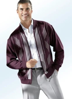 Jacke mit seitlichen Schubtaschen