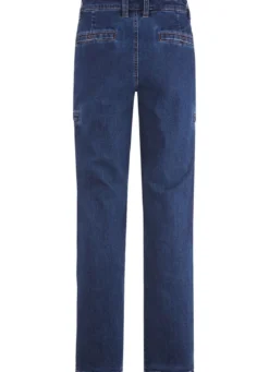 Jeans mit Cargotaschen in 2 Farben
