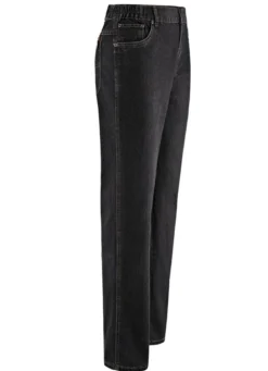 Jeans mit Dehnbundeinsätzen in 3 Farben