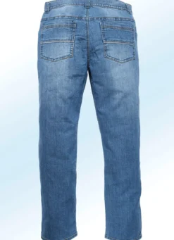 Jeans mit modischen Details in 3 Farben