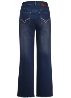 Jeans mit modischer Beinweite