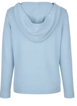Kapuzenpullover mit Rippenabschlüssen
