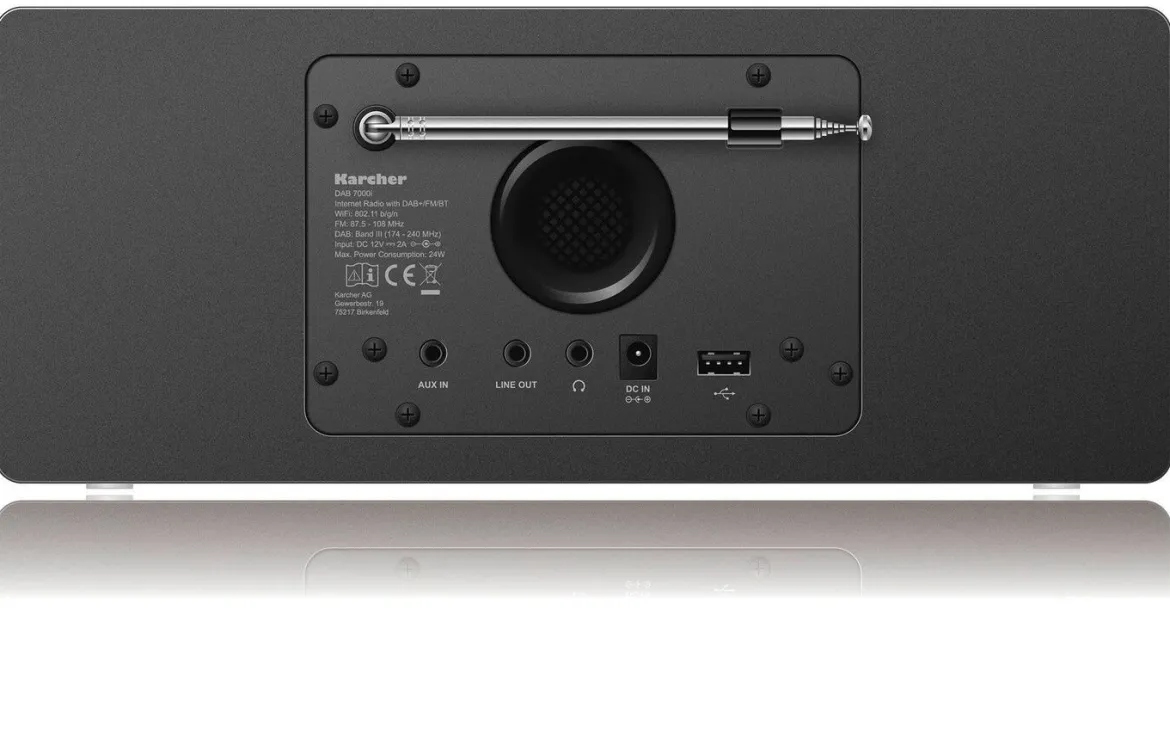 "Karcher" DAB 7000i Internetradio mit WLAN