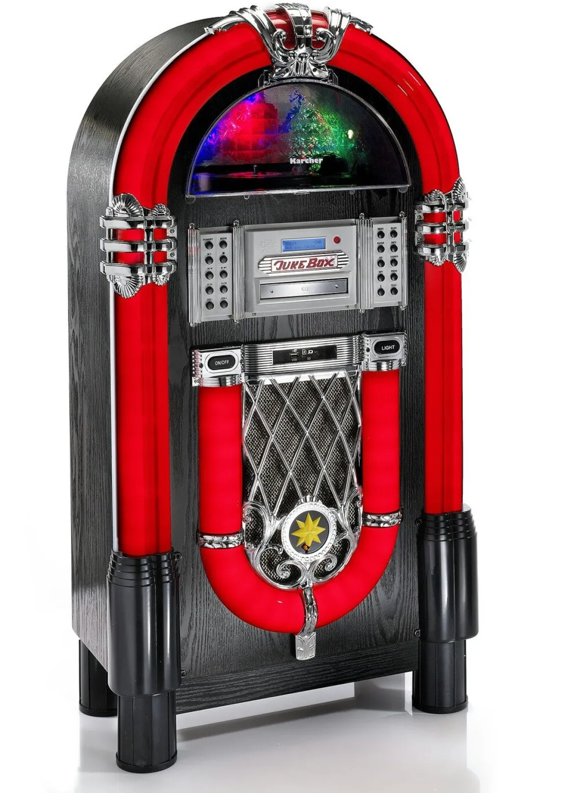 Karcher JB6608D Plattenspieler-Jukebox mit DAB+