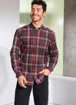 "King's Road"-Hemd mit Button-down-Kragen