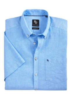 "King's Road"-Hemd mit Button-Down-Kragen in 4 Farben