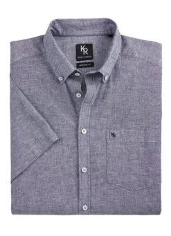 "King's Road"-Hemd mit Button-Down-Kragen in 4 Farben