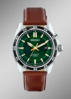 Klassische Kinetic-Quartz-Herrenuhr