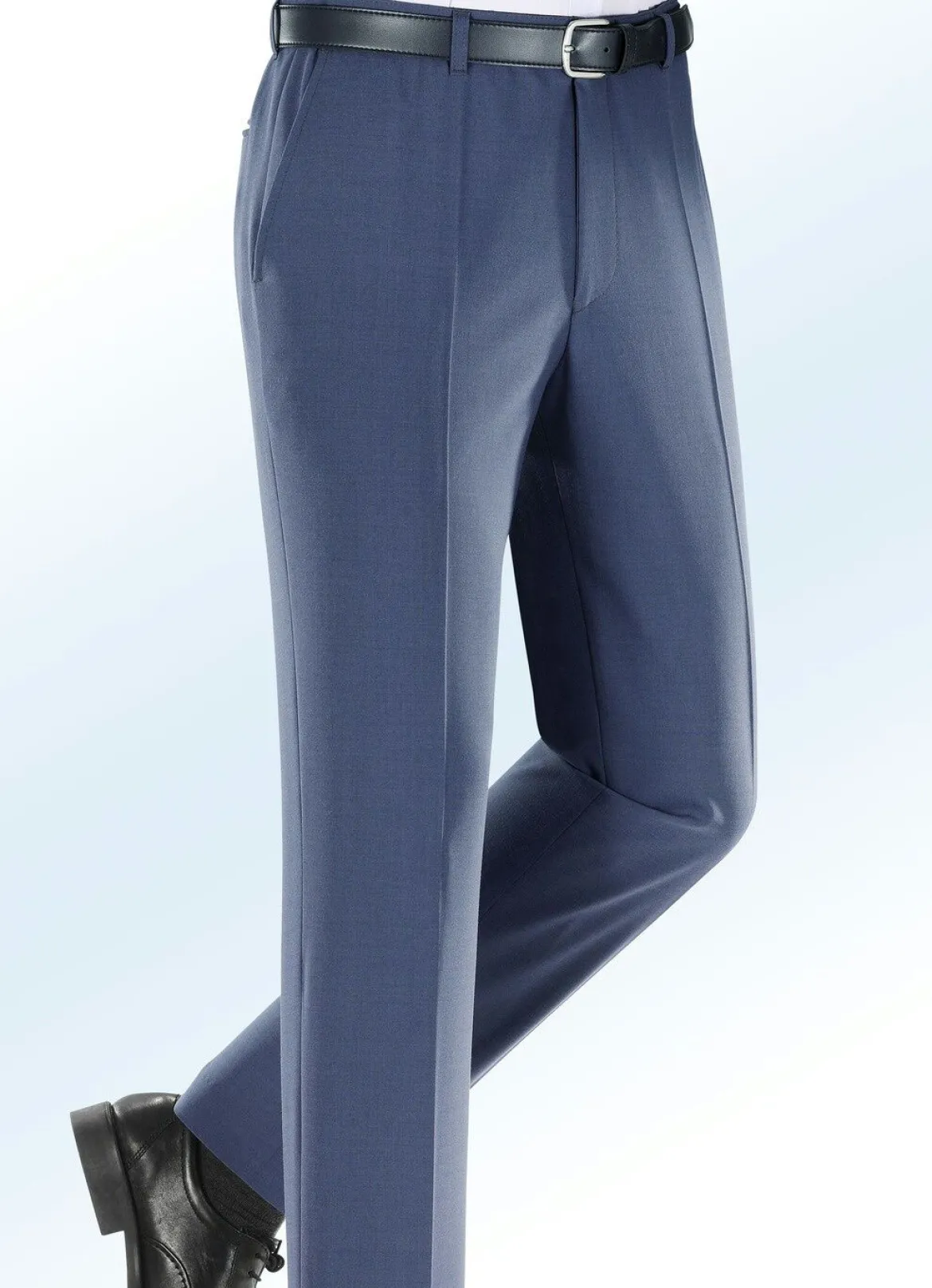 "Klaus Modelle"-Dehnbundhose mit Gürtel in 4 Farben