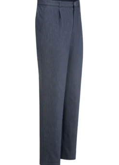 "Klaus Modelle"-Edeljeans mit Bundfalten in 2 Farben