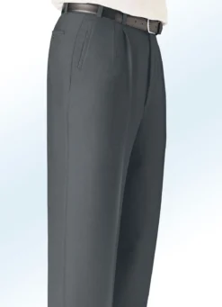 "Klaus Modelle"-Hose mit seitlichen Paspeltaschen in 5 Farben