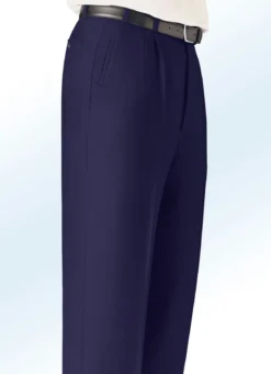 "Klaus Modelle"-Hose mit seitlichen Paspeltaschen in 5 Farben