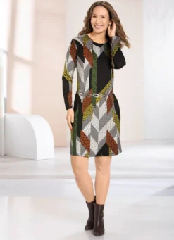 Kleid in Schlupfform