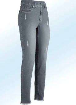 Knöchellange Jeans in 5-Pocket-Form