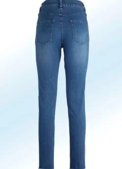 Knöchellange Jeans in 5-Pocket-Form