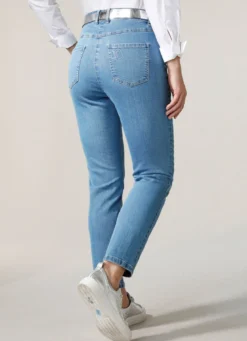 Knöchellange Jeans in 5-Pocket-Form