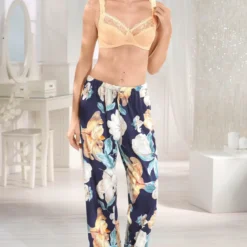 Lange Laurina Schlaf- und Freizeithose