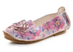 Laura Vita Ballerina mit Lederblüte