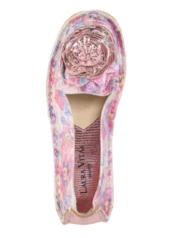 Laura Vita Ballerina mit Lederblüte