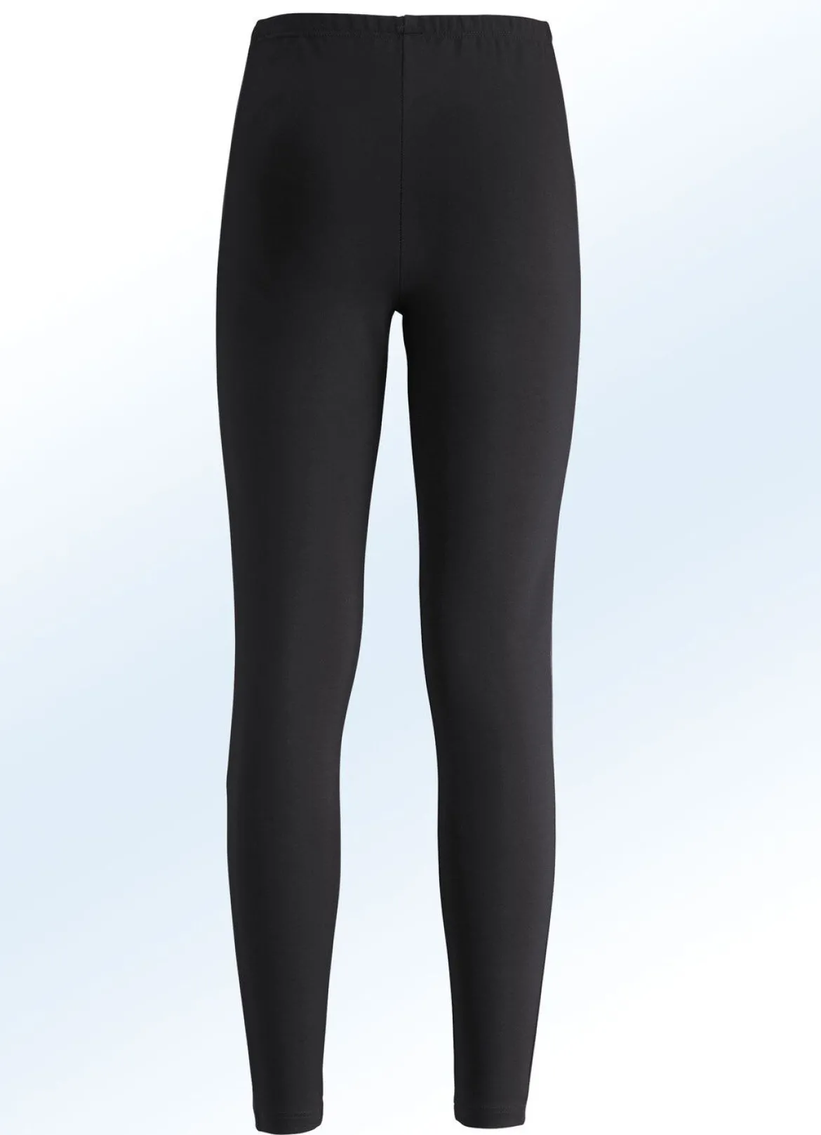 Leggings im interresanten Materialmix