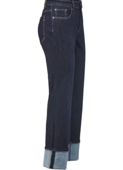 Magic-Jeans mit krempelbaren Aufschlägen
