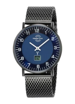 Master Time Funk-Herrenuhr mit Edelstahlband