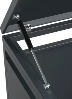 Mülltonnenbox „Kubus“, anthrazit