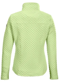 Modische Damen-Stretch-Jacke mit Jaquard-Steppmuster