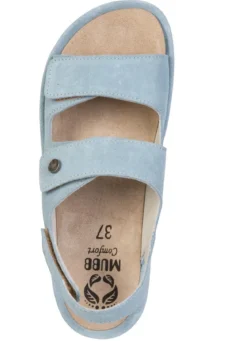Mubb, bequeme Damen-Sandalen, Weite H, mit herausnehmbarem Fußbett