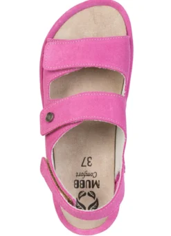 Mubb, bequeme Damen-Sandalen, Weite H, mit herausnehmbarem Fußbett