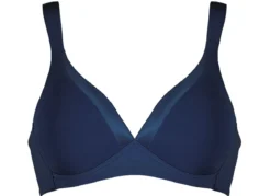 Naturana BH mit Satinblende am Dekolleté