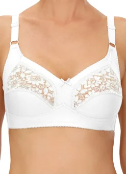 Naturana Zweierpack BH mit Spitze in den Obercups