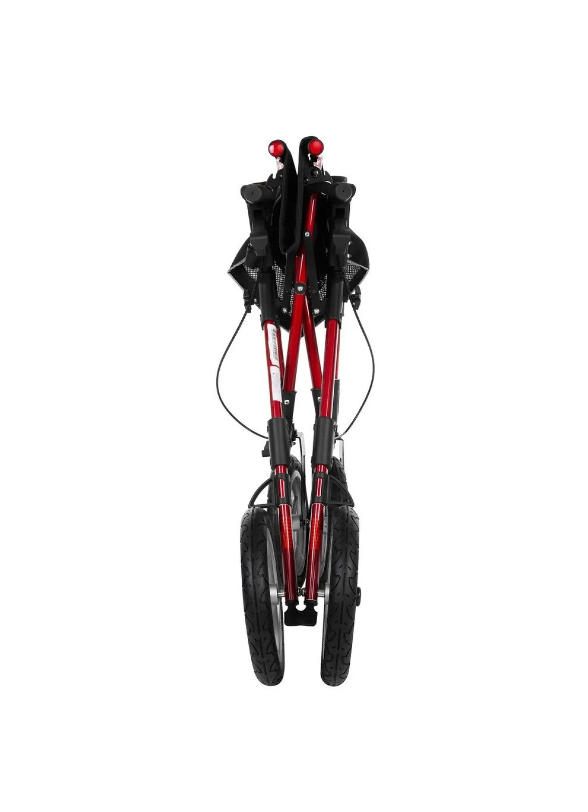 Outdoor Rollator Inklusive Tasche und Gehstockhalter