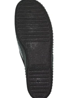 Pantoffel aus weichem Veloursmaterial