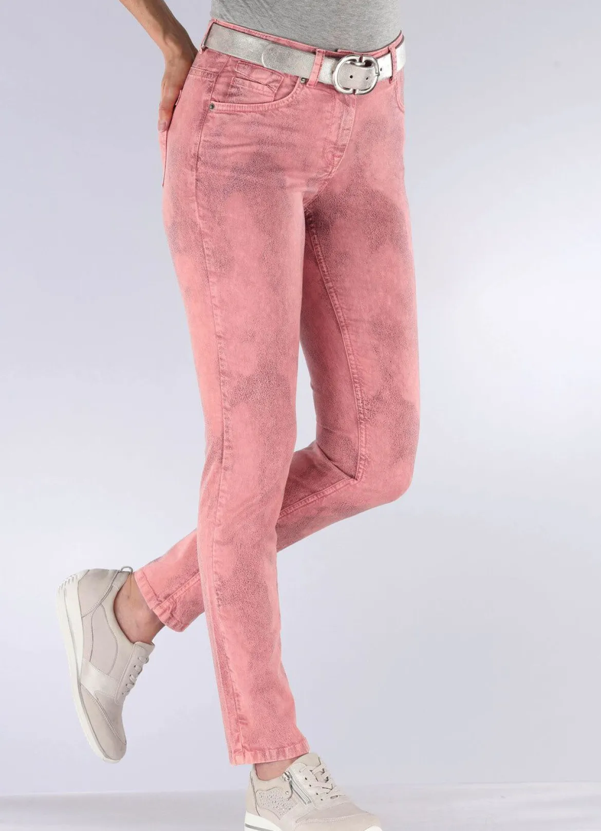 5-Pocket-Hose in Apricot