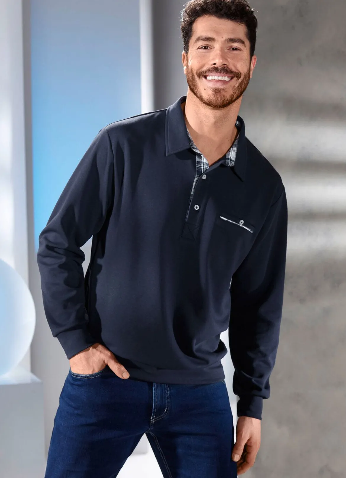 Poloshirt in 3 Farben
