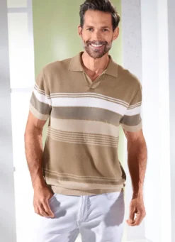 Poloshirt in Strickqualität