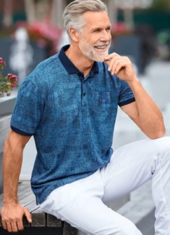 Poloshirt mit Brusttasche