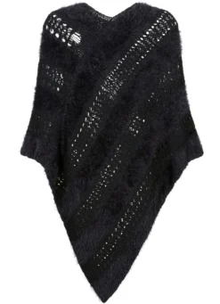 Poncho in Garnmix