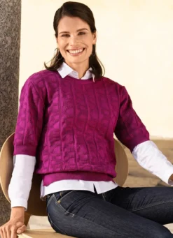 Pulli in Strickmix