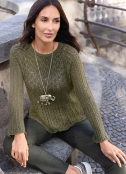 Pullover in tollem Mustermix