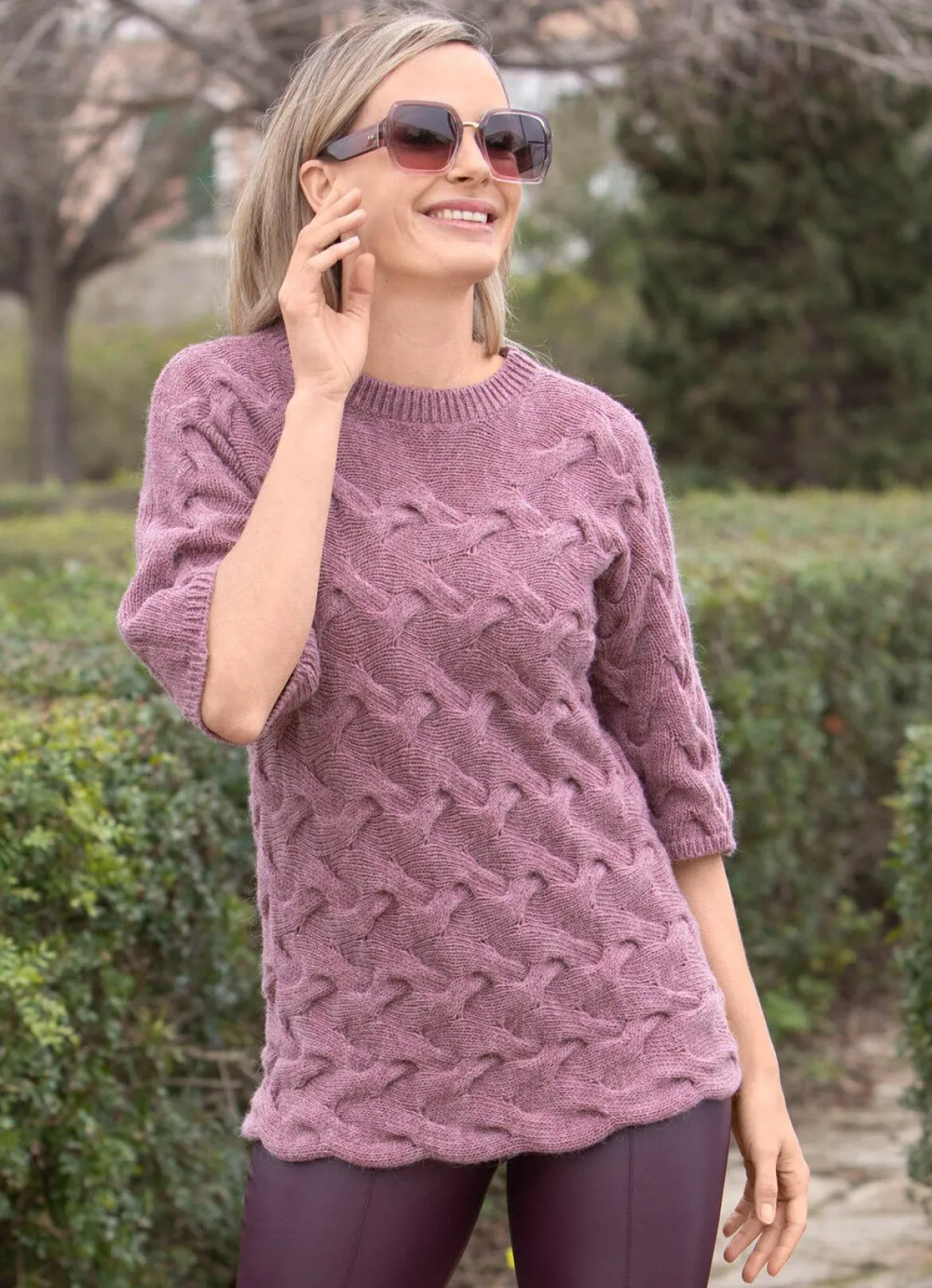 Pullover mit Alpaka