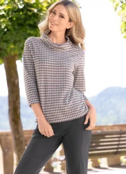Pullover mit Spiegelstrasszier