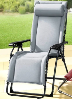 Relaxliege mit schnelltrocknendem Bezug