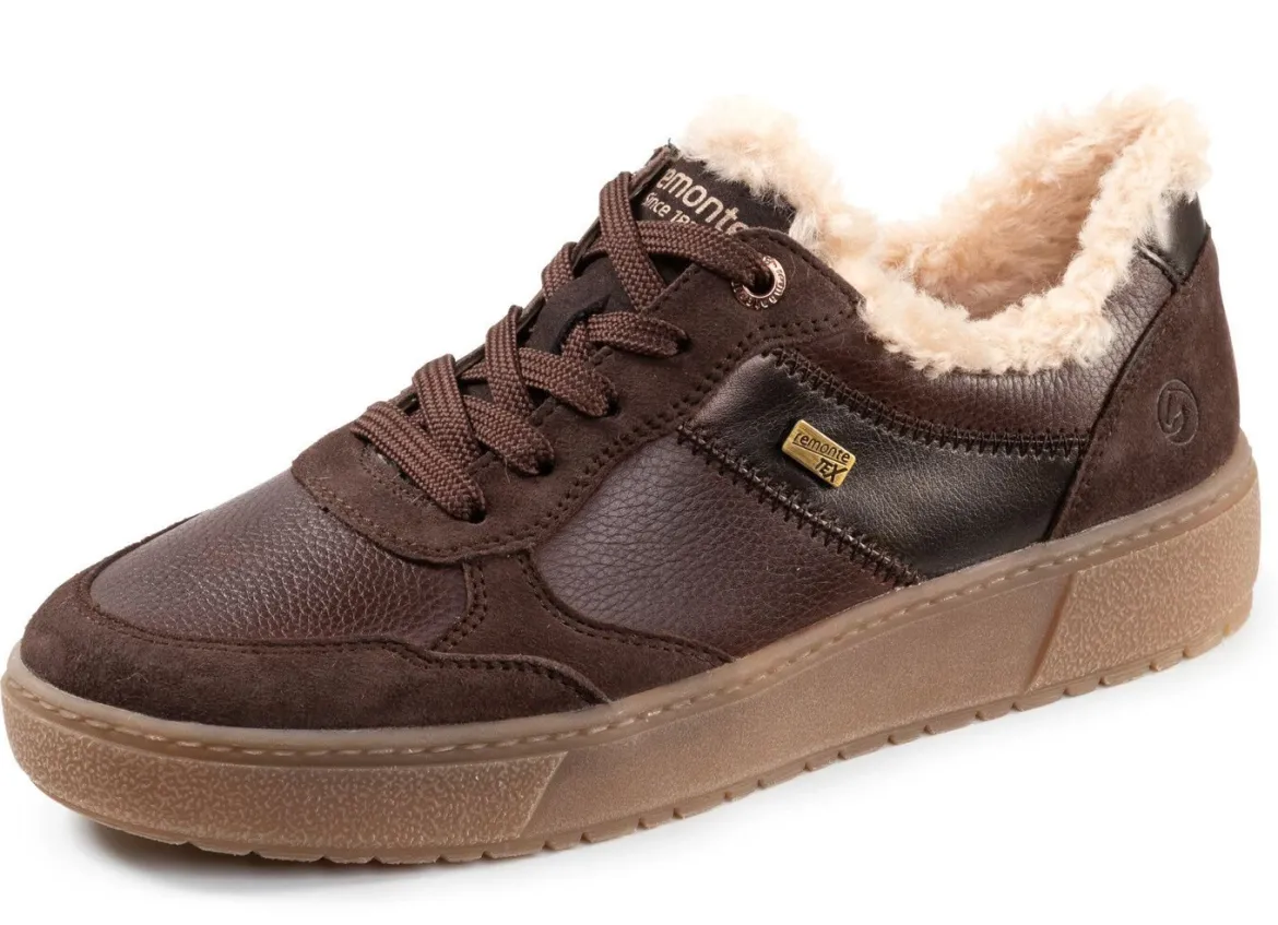 Remonte, bequeme Damen-Sneaker, Winterschuhe, Weite G, mit herausnehmbarem Fußbett