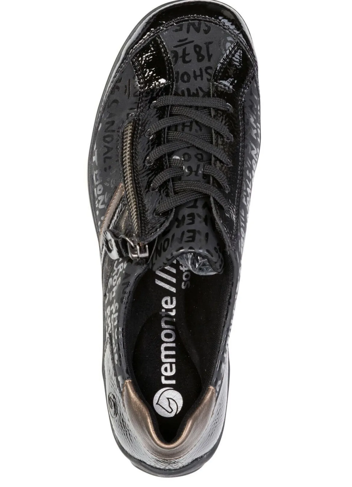 Remonte, bequeme Damen-Sneaker, Weite G, mit herausnehmbarem Fußbett