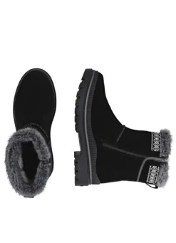 Remonte, gefütterte Damen-Stiefeletten, Winterschuhe, Weite G, mit Lammfell