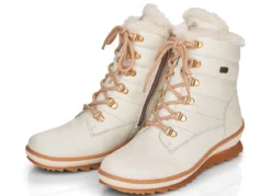 Remonte, gefütterte Damen-Stiefeletten, Winterschuhe, Weite G, mit Lammwolle