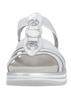 Remonte Riemchen-Sandale mit Metallschmuck